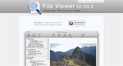 Desktop Screenshot of macfileviewer.com