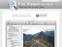 Tablet Screenshot of macfileviewer.com